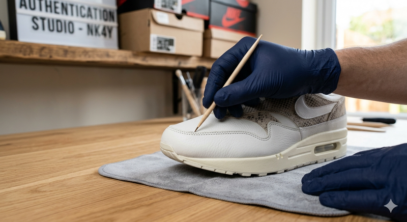 Nike Air Max 1 'Snakeskin' Legit Check controle door NK4Y authenticator