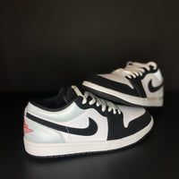 Air Jordan 1 Low SE White Fire Red Black Matte Silver 1 | Nicekicks4you