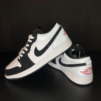 Air Jordan 1 Low SE White Fire Red Black Matte Silver 2 | Nicekicks4you