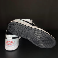 Air Jordan 1 Low SE White Fire Red Black Matte Silver 3 | Nicekicks4you