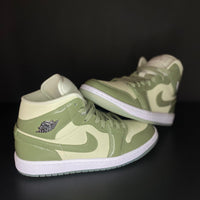 Air Jordan 1 Mid Sea Glass Oil Green 1 | Nicekicks4you