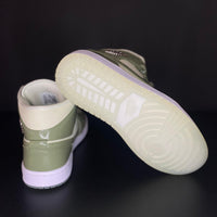 Air Jordan 1 Mid Sea Glass Oil Green 3 | Nicekicks4you