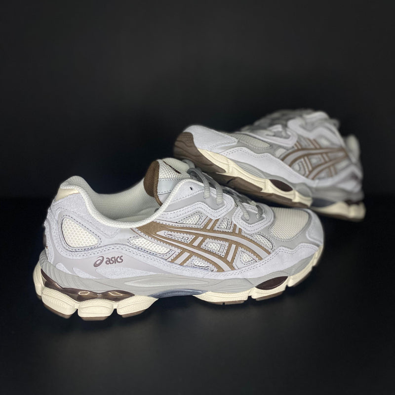 Asics Gel-NYC Cream Cement Grey 1 | Nicekicks4you