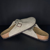 Birkenstock Boston BS Taupe 1 | Nicekicks4you