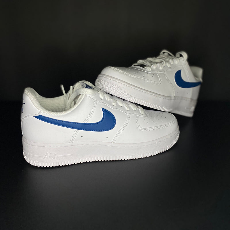 Nike Air Force 1 '07 White Court Blue 1 | Nicekicks4you