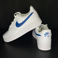 Nike Air Force 1 '07 White Court Blue 2 | Nicekicks4you