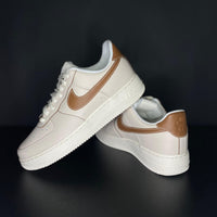 Nike Air Force 1 Low '07 Pearl White Pale Ivory Sail Light British Tan 2 | Nicekicks4you