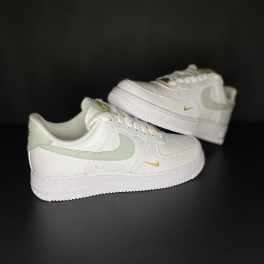 Nike Air Force 1 Low '07 White Grey Gold 1 | Nicekicks4you