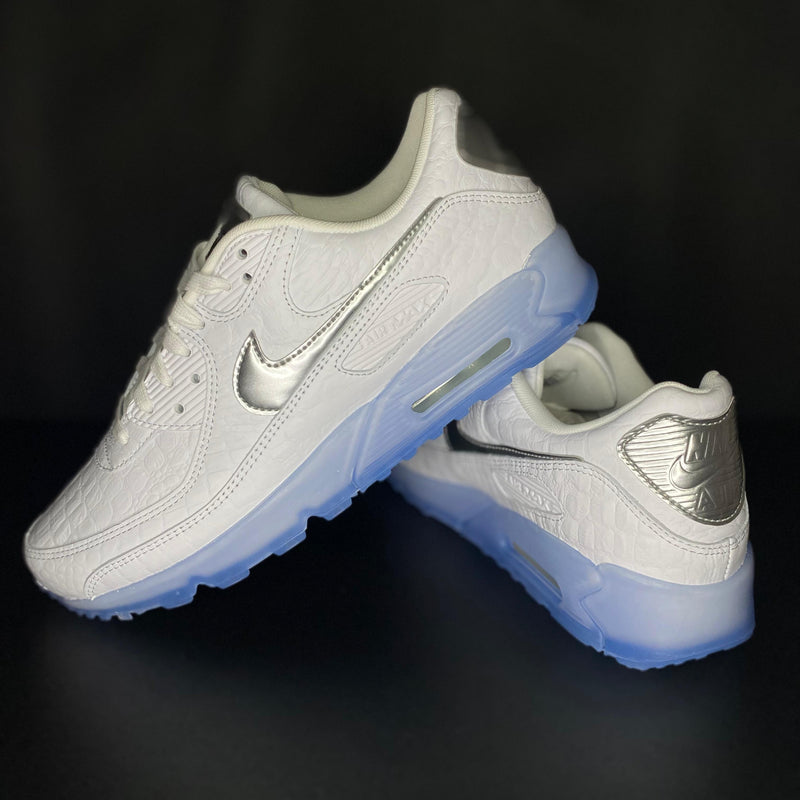 Nike Air Max 90 Terrascape White Croc Blue Tint 2 | Nicekicks4you