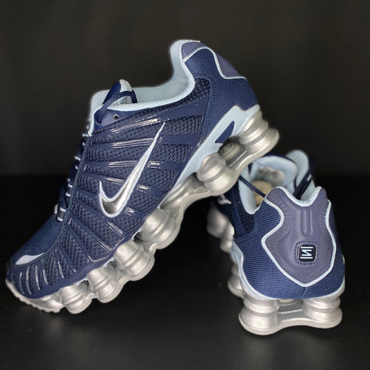 Nike Shox TL Obsidian Metallic Platinum 2 | Nicekicks4you