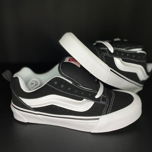 Vans Knu Skool Black True White 1 | Nicekicks4you