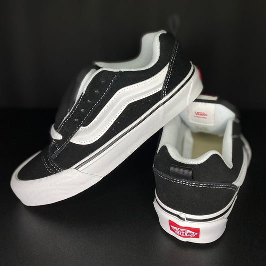Vans Knu Skool Black True White 2 | Nicekicks4you
